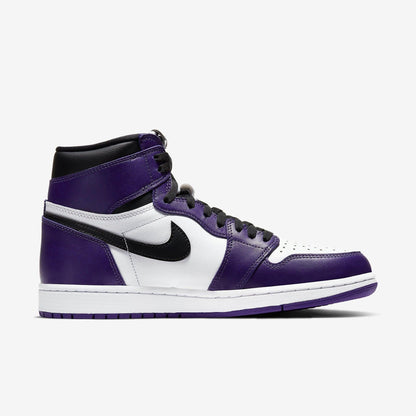 Air Jordan 1 Retro High OG 'Court Purple 2.0' (2020) [555088-500] Athletic Basketball Sports Sneakers in Court Purple / Black - White for Unisex Adult Mens - AVBL MRKT (4)