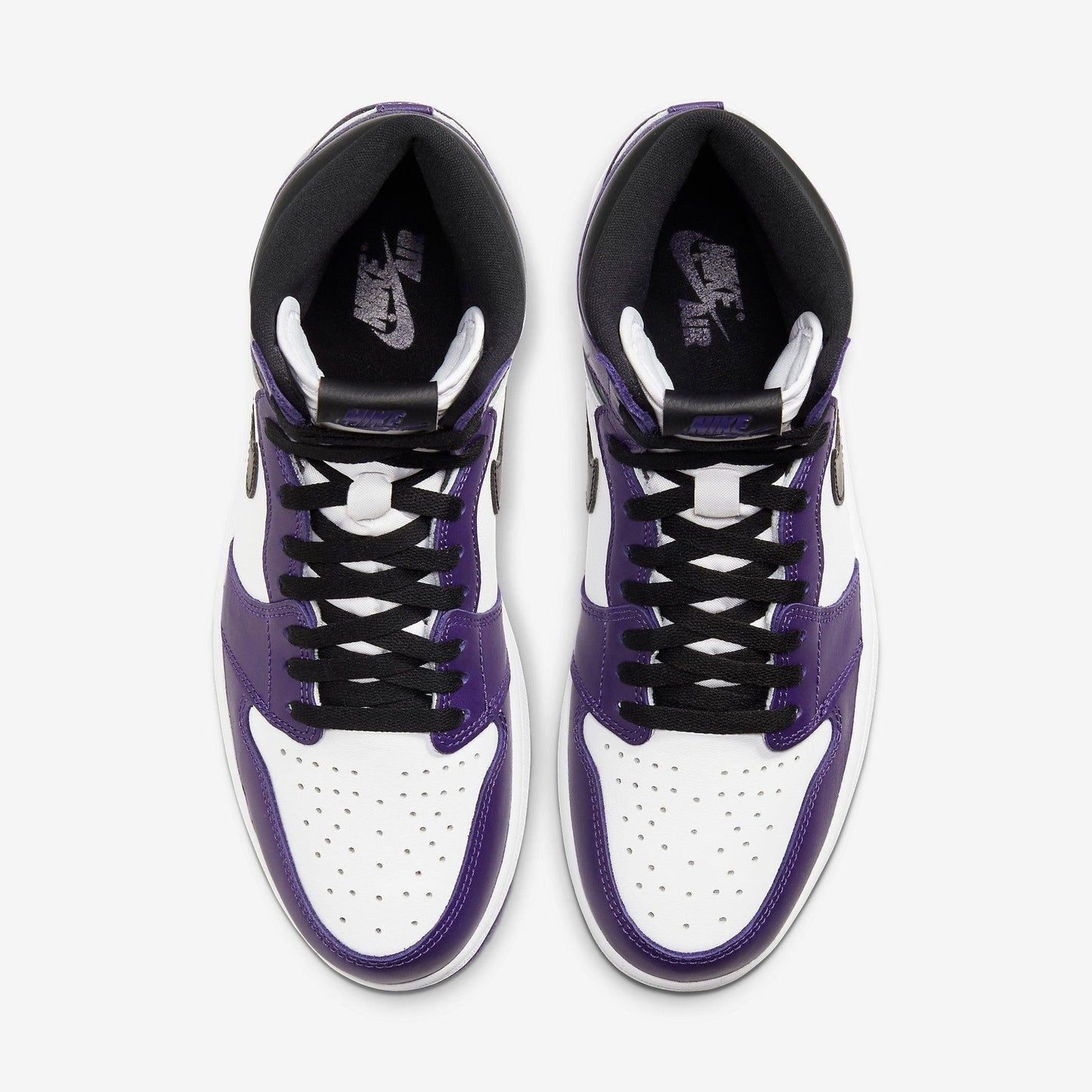 Air Jordan 1 Retro High OG 'Court Purple 2.0' (2020) [555088-500] Athletic Basketball Sports Sneakers in Court Purple / Black - White for Unisex Adult Mens - AVBL MRKT (5)