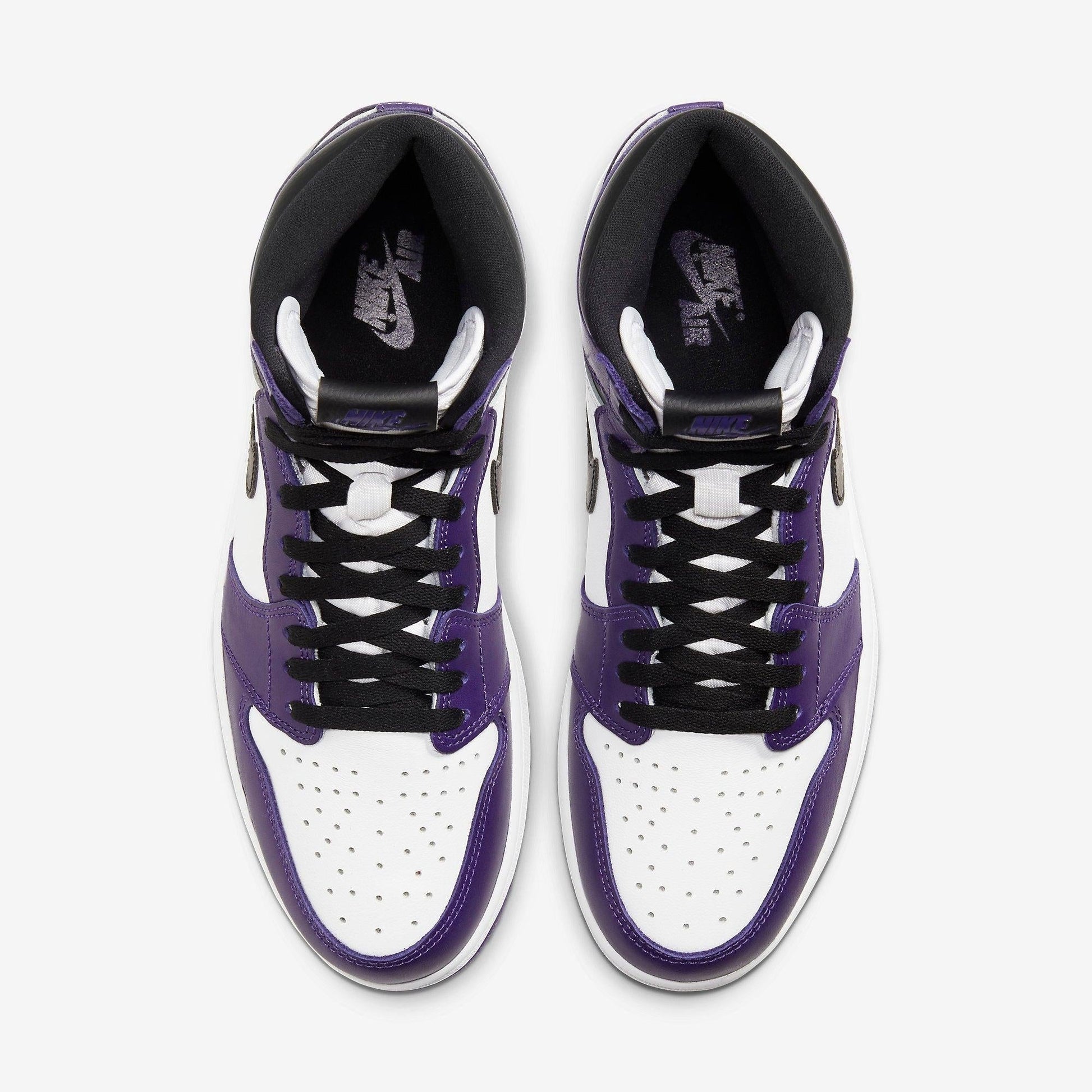 Air Jordan 1 Retro High OG 'Court Purple 2.0' (2020) [555088-500] Athletic Basketball Sports Sneakers in Court Purple / Black - White for Unisex Adult Mens - AVBL MRKT (5)