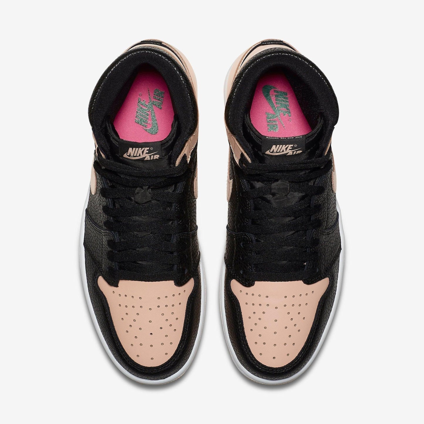Air Jordan 1 Retro High OG 'Crimson Tint' (2019) [555088-081] Athletic Basketball Sports Sneakers in Black / Crimson Tint - White for Unisex Adult Mens - AVBL MRKT (5)