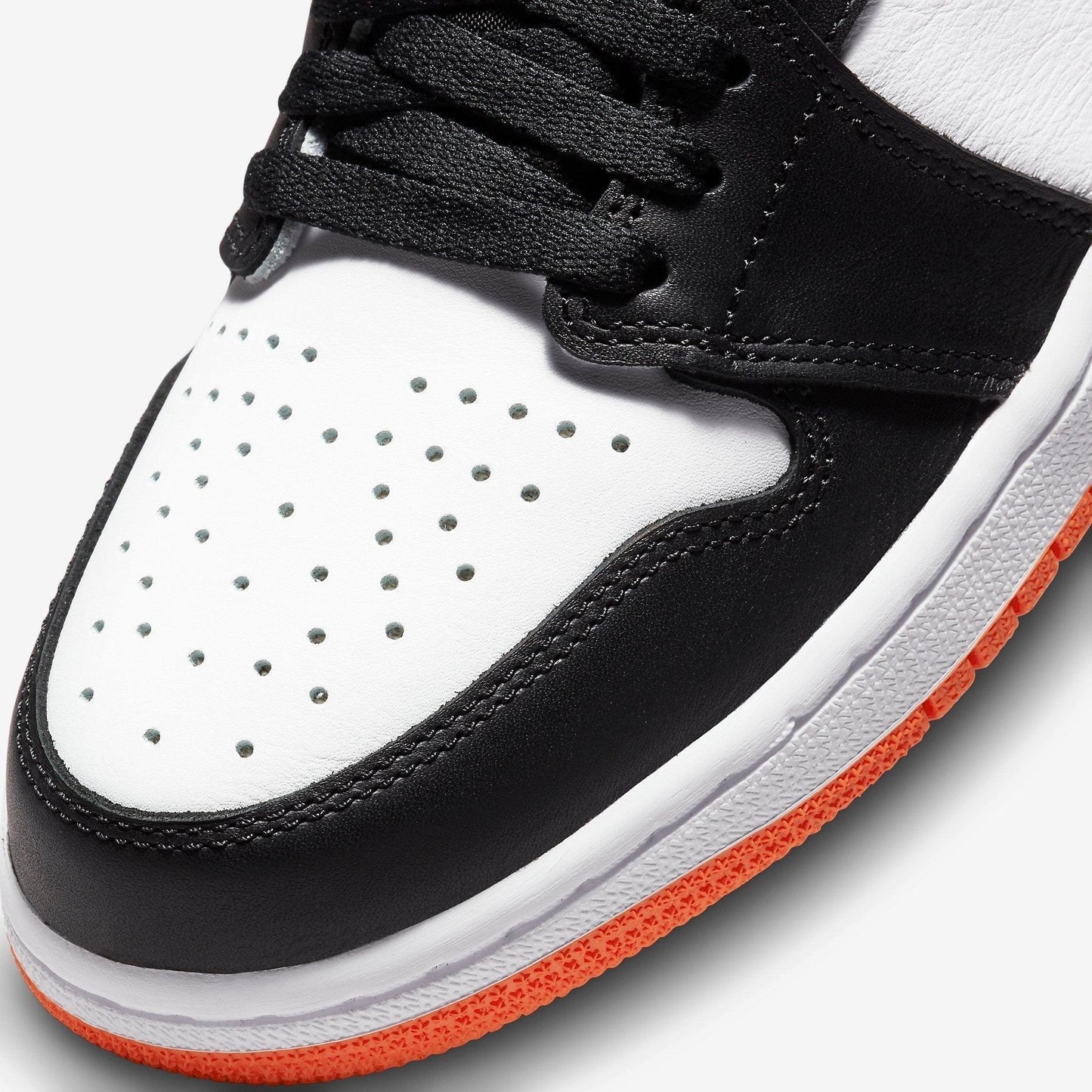 Air Jordan 1 Retro High OG 'Electro Orange' (2021) [555088-180] Athletic Basketball Sports Sneakers in White / Black - Electro Orange for Unisex Adult Mens - AVBL MRKT (7)