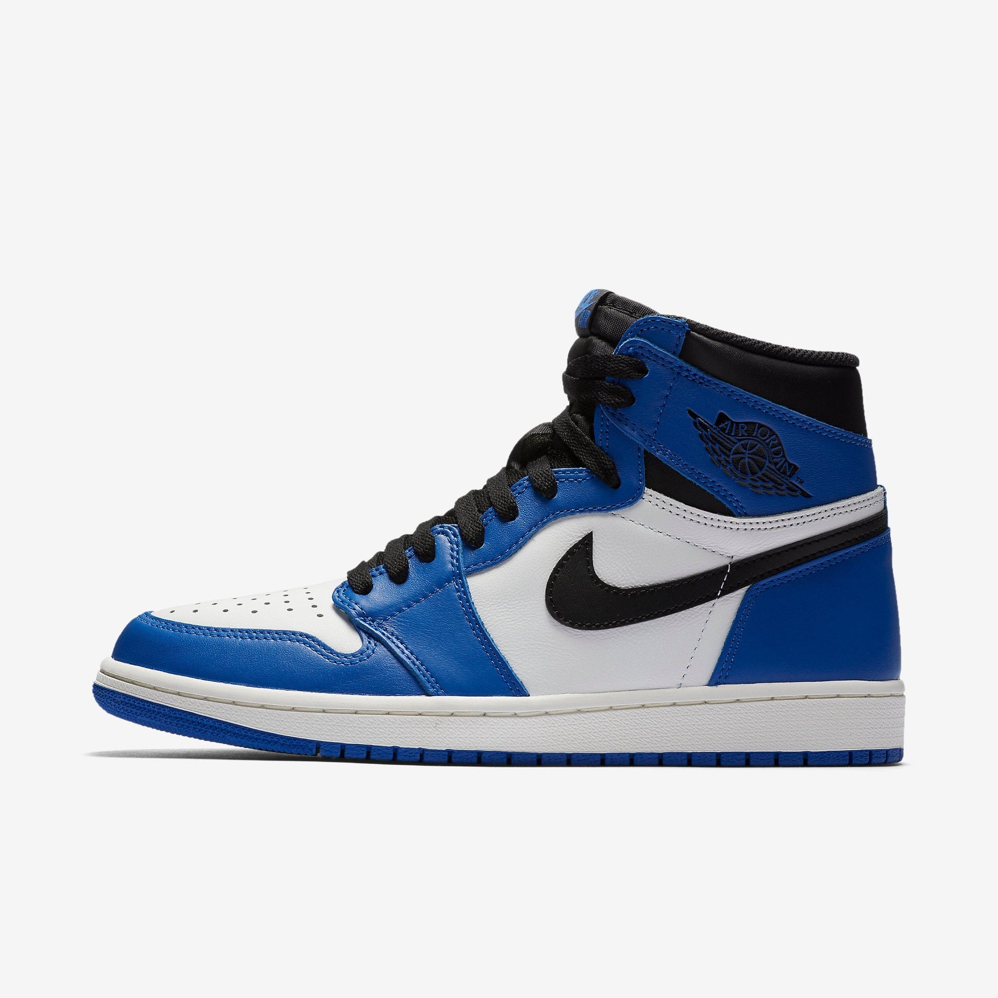Air Jordan 1 Retro High OG 'Game Royal' (2018) [555088-403] Athletic Basketball Sports Sneakers in Game Royal / Black - Summit White for Unisex Adult Mens - AVBL MRKT (2)