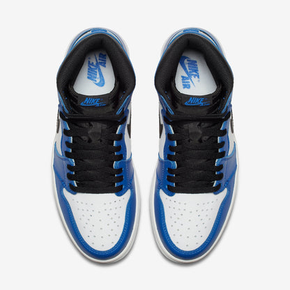 Air Jordan 1 Retro High OG 'Game Royal' (2018) [555088-403] Athletic Basketball Sports Sneakers in Game Royal / Black - Summit White for Unisex Adult Mens - AVBL MRKT (5)