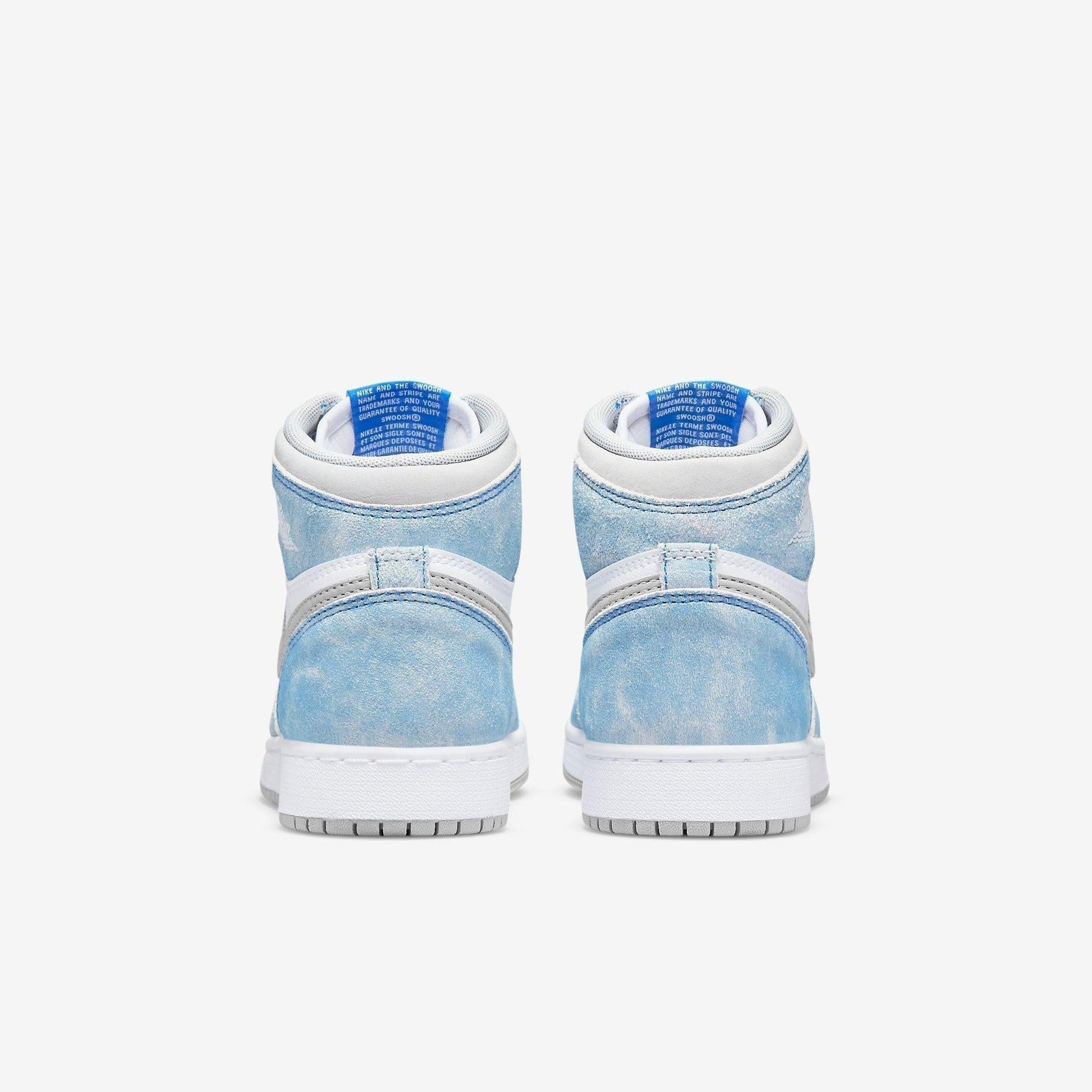Air Jordan 1 Retro High OG 'Hyper Royal' (2021) (GS) [575441-402] Athletic Basketball Sports Sneakers in Hyper Royal / White for Unisex Youth Kids Junior Boys Girls - AVBL MRKT (6)