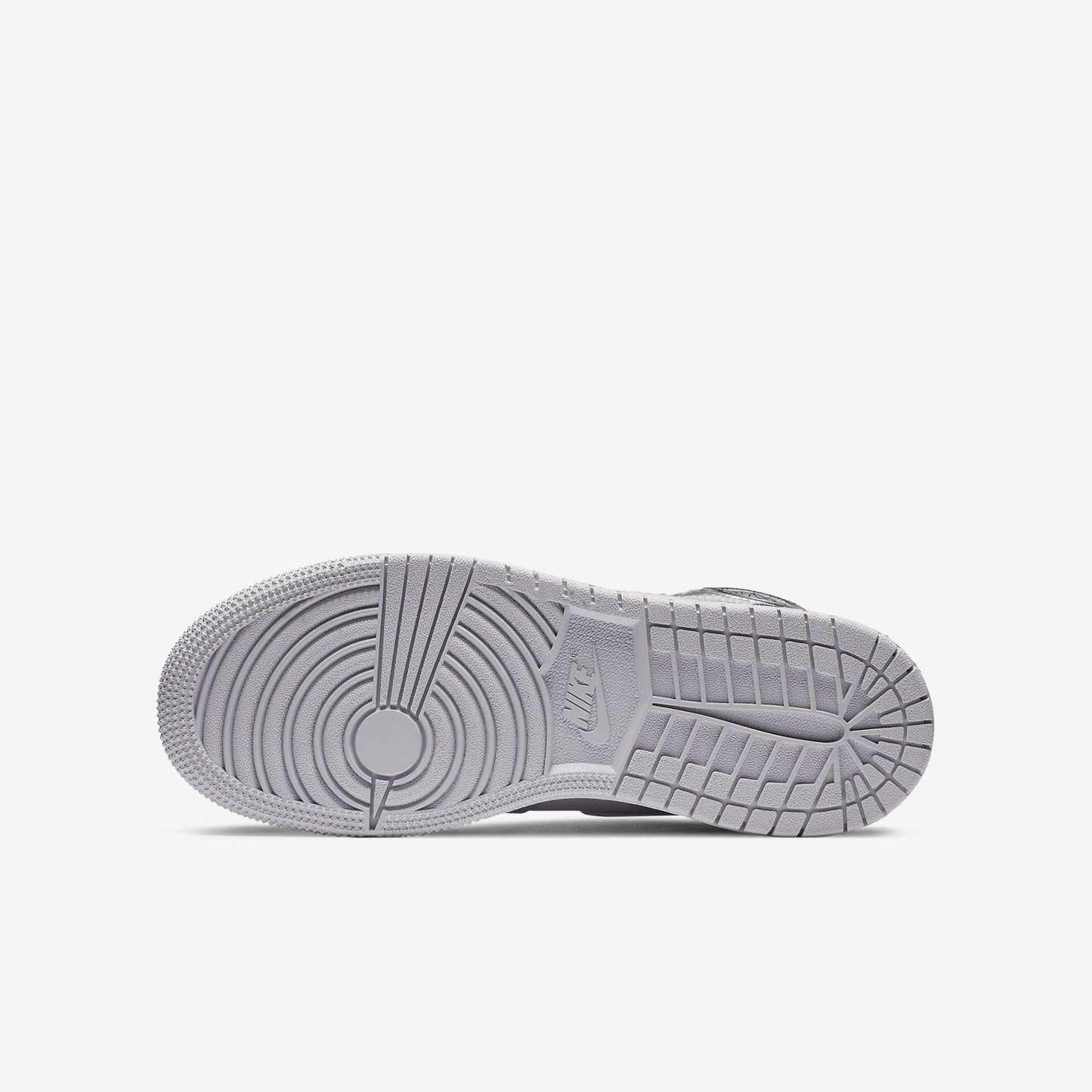 Air Jordan 1 Retro High OG 'Japan Metallic Silver' (2020) (GS) [575441-029] Athletic Basketball Sports Sneakers in Neutral Grey / Metallic Silver for Unisex Youth Kids Junior Boys Girls - AVBL MRKT (6)