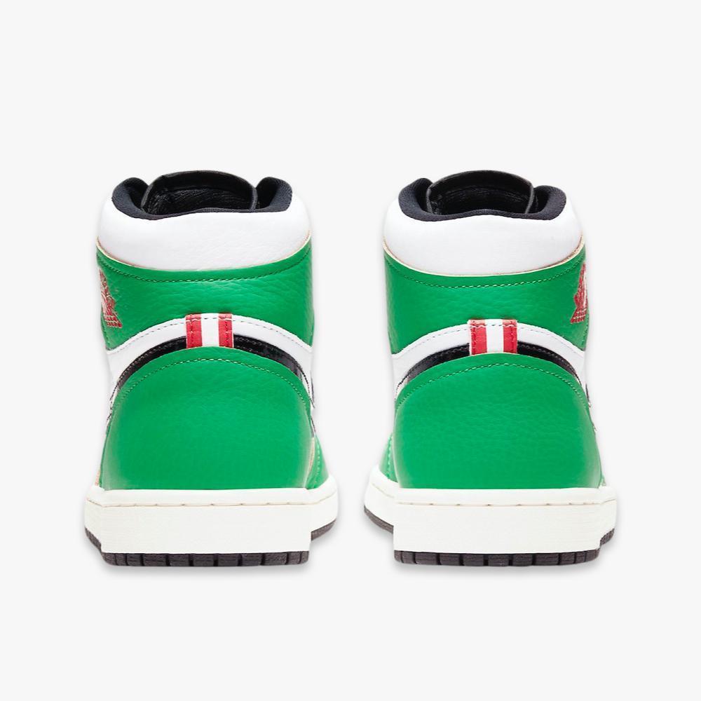 Air Jordan 1 Retro High OG 'Lucky Green' (2020) (Womens) [DB4612-300] Athletic Basketball Sports Sneakers in Lucky Green / Black - White - Sail for Unisex Adult Female Ladies Girls WMNS - AVBL MRKT (6)