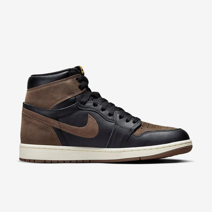 Air Jordan 1 Retro High OG 'Palomino' (2023) [DZ5485-020] Athletic Basketball Sports Sneakers in Black / Metallic Gold - Palomino - Sail for Unisex Adult Mens - AVBL MRKT (4)