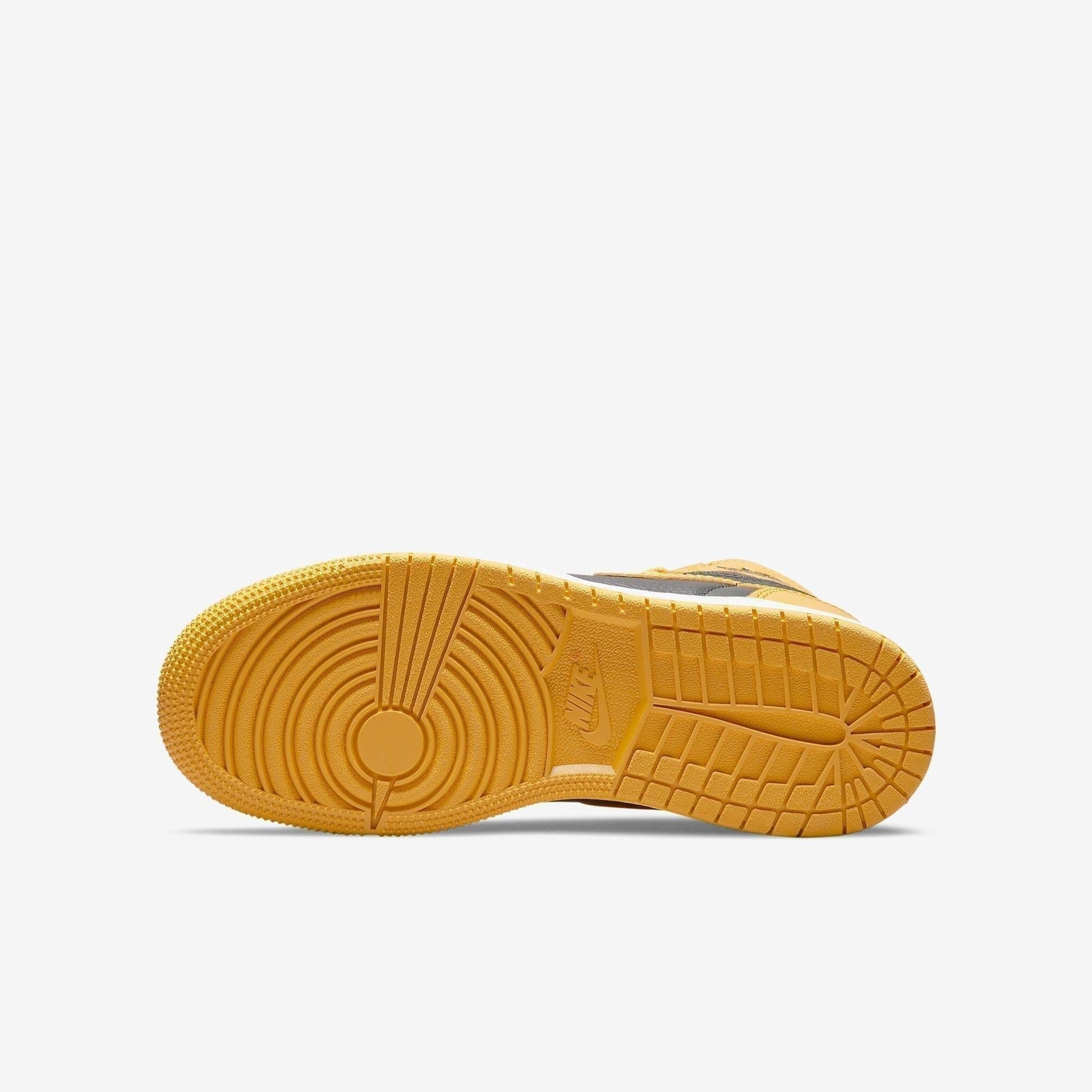 Air Jordan 1 Retro High OG 'Pollen' (2021) (GS) [575441-701] Athletic Basketball Sports Sneakers in Pollen / White - Black for Unisex Youth Kids Junior Boys Girls - AVBL MRKT (9)