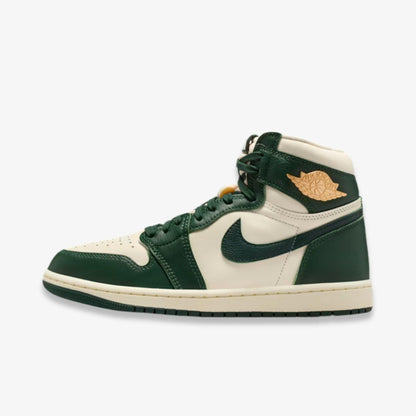 Air Jordan 1 Retro High OG 'Pro Green / Fir' (2025) (Womens) [FD2596-101] Athletic Basketball Sports Sneakers in Pale Ivory / Pro Green - Fir for Unisex Adult Female Ladies Girls WMNS - AVBL MRKT (2)