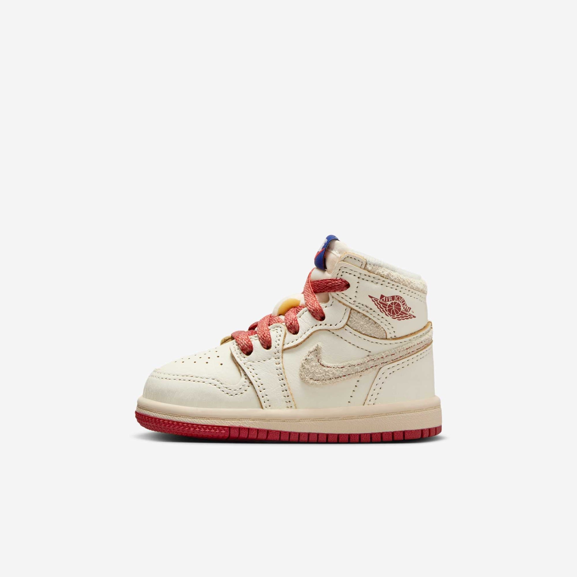 Air Jordan 1 Retro High OG 'Rare Air / Cinnabar' (2025) (TD) [FD2598-100] Athletic Basketball Sports Sneakers in Sail / Cinnabar - Light Bone for Unisex Baby Infant Toddler - AVBL MRKT (2)