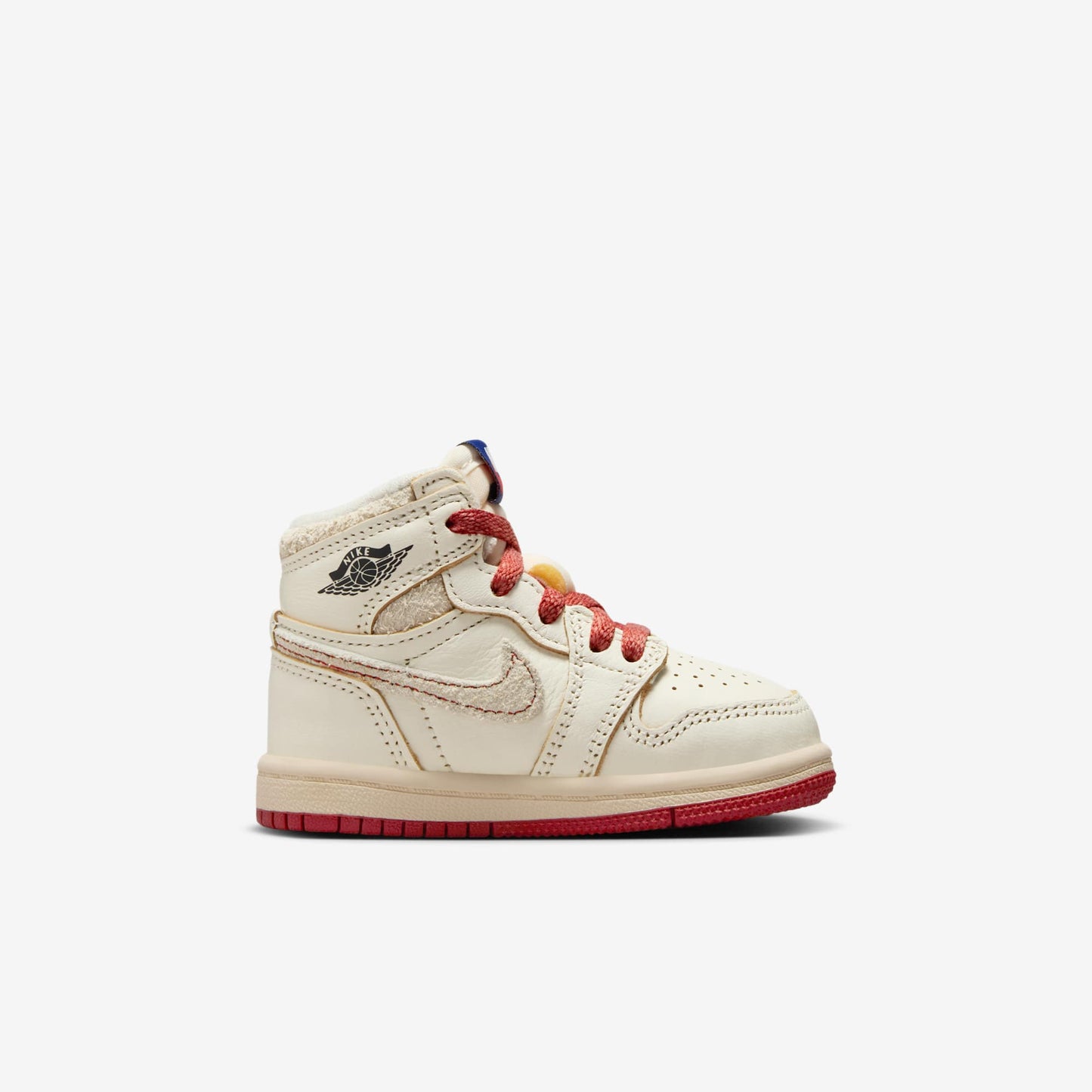 Air Jordan 1 Retro High OG 'Rare Air / Cinnabar' (2025) (TD) [FD2598-100] Athletic Basketball Sports Sneakers in Sail / Cinnabar - Light Bone for Unisex Baby Infant Toddler - AVBL MRKT (4)