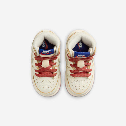 Air Jordan 1 Retro High OG 'Rare Air / Cinnabar' (2025) (TD) [FD2598-100] Athletic Basketball Sports Sneakers in Sail / Cinnabar - Light Bone for Unisex Baby Infant Toddler - AVBL MRKT (5)