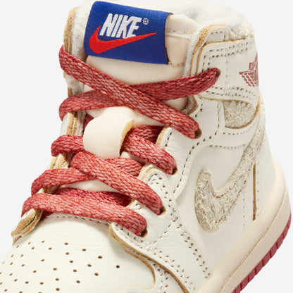 Air Jordan 1 Retro High OG 'Rare Air / Cinnabar' (2025) (TD) [FD2598-100] Athletic Basketball Sports Sneakers in Sail / Cinnabar - Light Bone for Unisex Baby Infant Toddler - AVBL MRKT (7)
