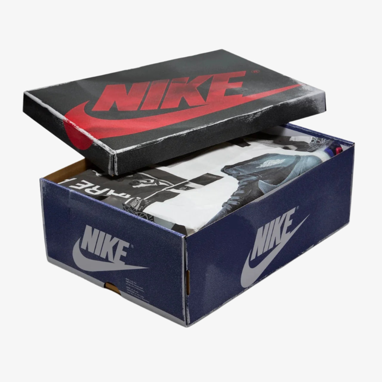 Air Jordan 1 Retro High OG 'Rare Air / Deep Royal Blue' (2025) [DZ5485-100] Athletic Basketball Sports Sneakers in White / Black - Neutral Grey - Deep Royal Blue for Unisex Adult Mens - AVBL MRKT (11)