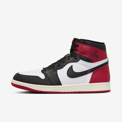 Air Jordan 1 Retro High OG 'Reimagined Black Toe' (2025) [DZ5485-106] Athletic Basketball Sports Sneakers in White / Varsity Red - Black for Unisex Adult Mens - AVBL MRKT (2)