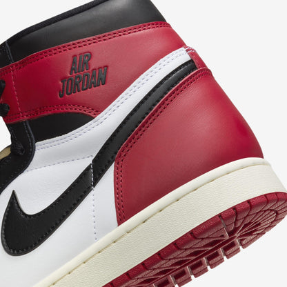 Air Jordan 1 Retro High OG 'Reimagined Black Toe' (2025) [DZ5485-106] Athletic Basketball Sports Sneakers in White / Varsity Red - Black for Unisex Adult Mens - AVBL MRKT (8)