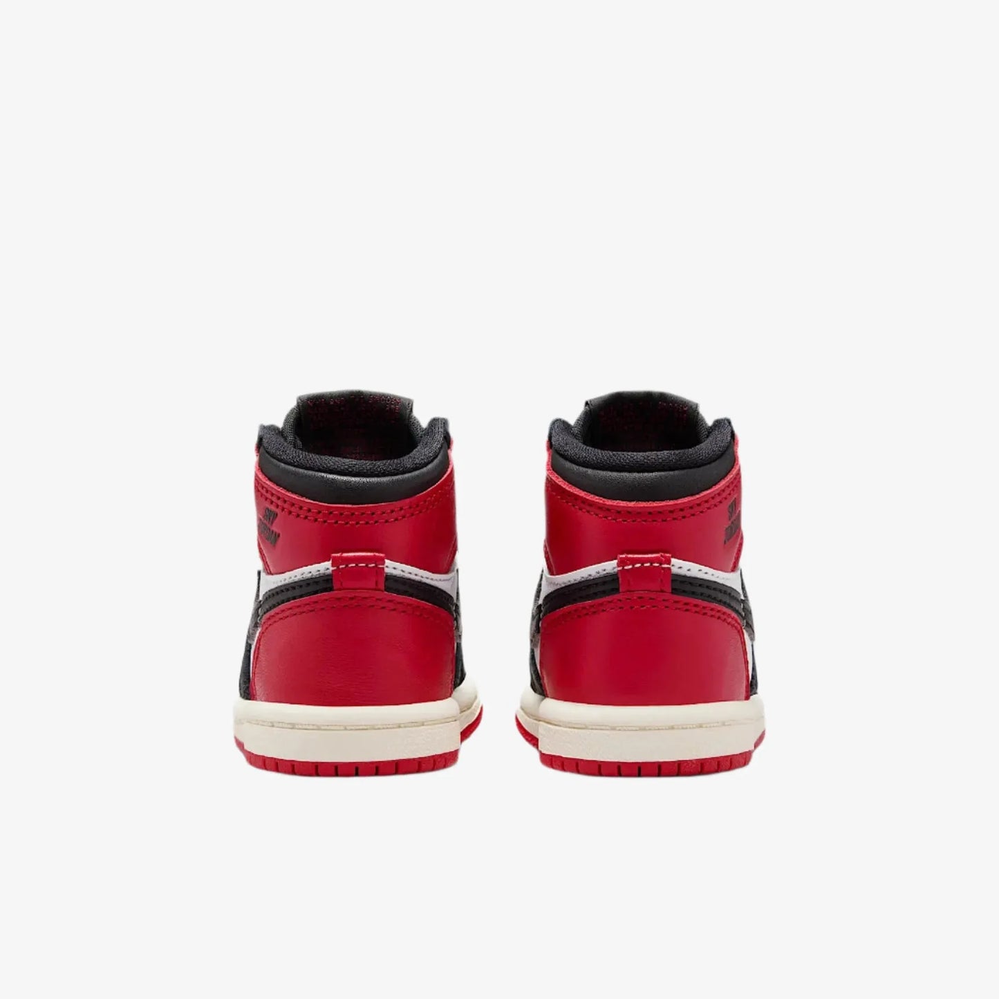 Air Jordan 1 Retro High OG 'Reimagined Black Toe' (2025) (TD) [FD1413-106] Athletic Basketball Sports Sneakers in White / Varsity Red - Black for Unisex Baby Infant Toddler - AVBL MRKT (6)