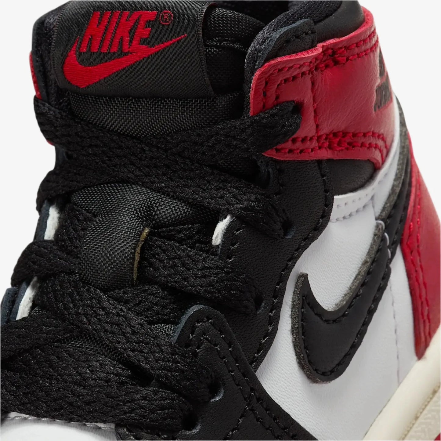 Air Jordan 1 Retro High OG 'Reimagined Black Toe' (2025) (TD) [FD1413-106] Athletic Basketball Sports Sneakers in White / Varsity Red - Black for Unisex Baby Infant Toddler - AVBL MRKT (7)