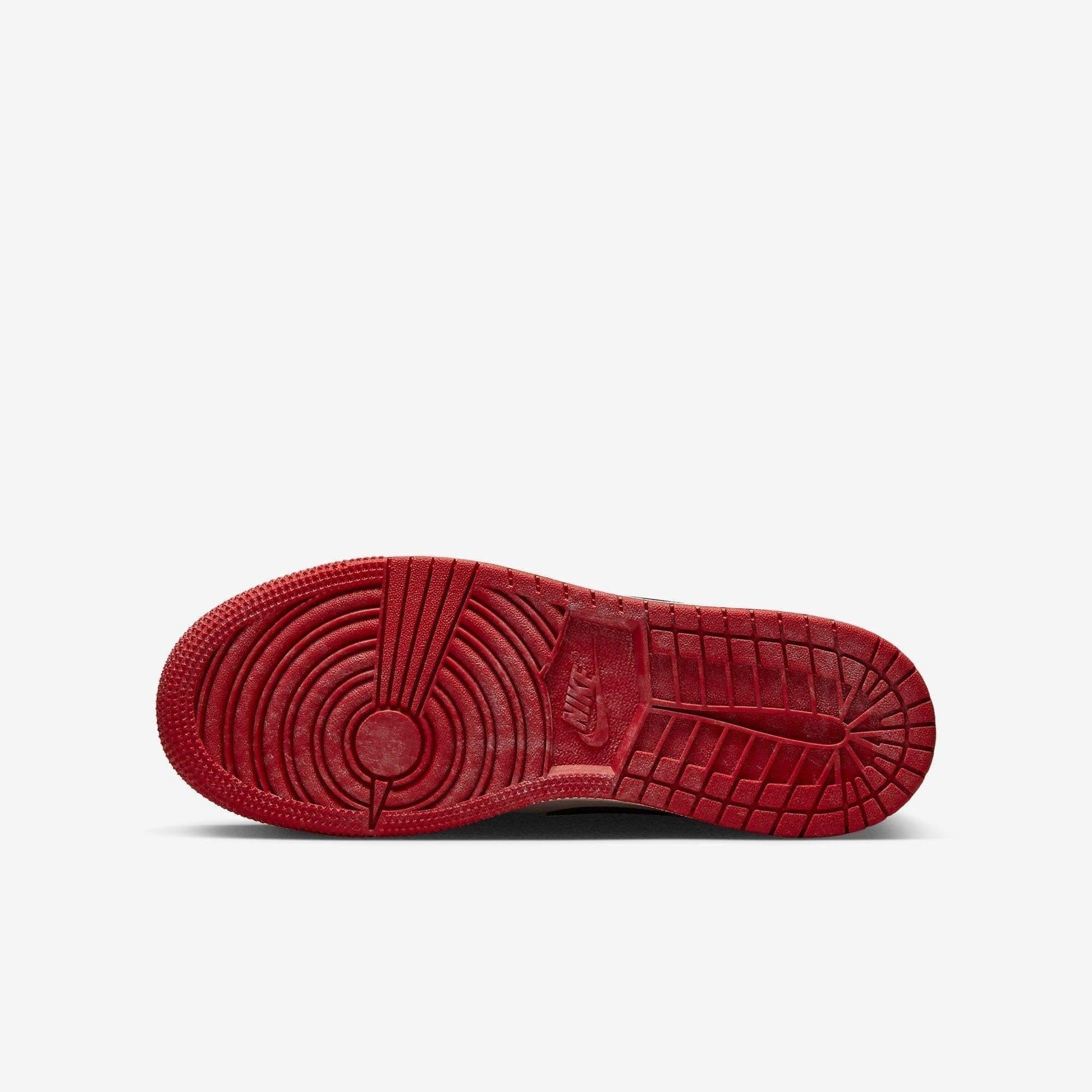 Air Jordan 1 Retro High OG 'Reimagined Chicago / Lost and Found' (2022) (GS) [FD1437-612] Athletic Basketball Sports Sneakers in Varsity Red / Black - Sail - Muslin for Unisex Youth Kids Junior Boys Girls - AVBL MRKT (9)