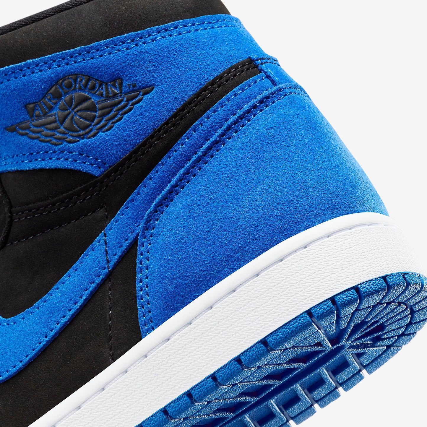 Air Jordan 1 Retro High OG 'Reimagined Royal Blue' (2023) [DZ5485-042] Athletic Basketball Sports Sneakers in Black / Royal Blue - White for Unisex Adult Mens - AVBL MRKT (8)