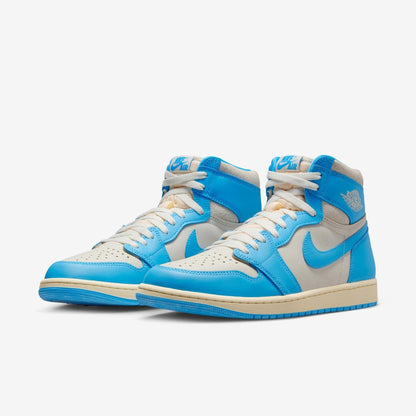 Air Jordan 1 Retro High OG 'Reimagined UNC University Blue' (2025) [DZ5485-402] Athletic Basketball Sports Sneakers in Dark Powder Blue / Dark Powder Blue - Sail for Unisex Adult Mens - AVBL MRKT (1)