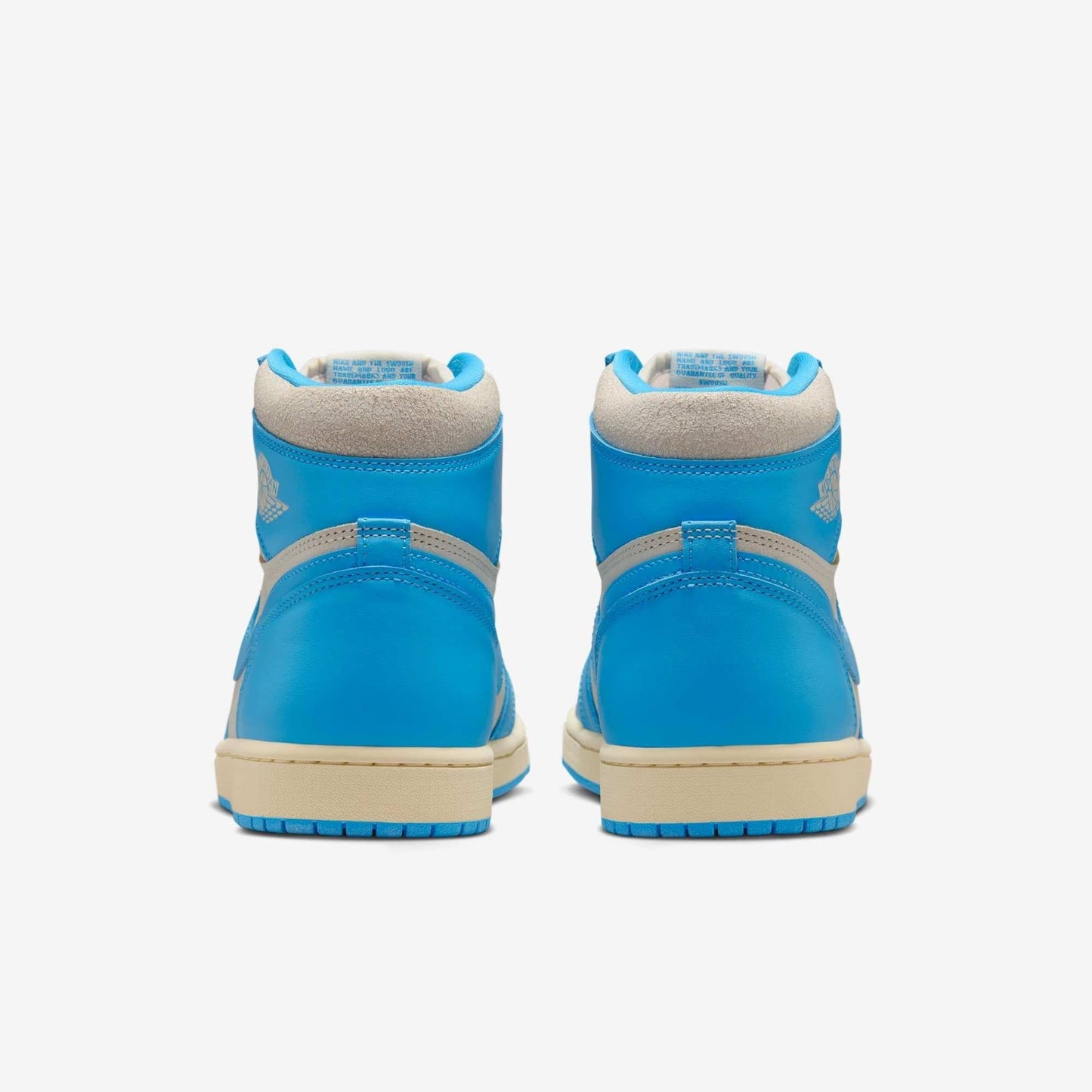 Air Jordan 1 Retro High OG 'Reimagined UNC University Blue' (2025) [DZ5485-402] Athletic Basketball Sports Sneakers in Dark Powder Blue / Dark Powder Blue - Sail for Unisex Adult Mens - AVBL MRKT (6)