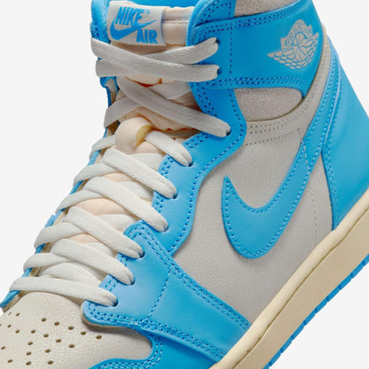 Air Jordan 1 Retro High OG 'Reimagined UNC University Blue' (2025) [DZ5485-402] Athletic Basketball Sports Sneakers in Dark Powder Blue / Dark Powder Blue - Sail for Unisex Adult Mens - AVBL MRKT (7)