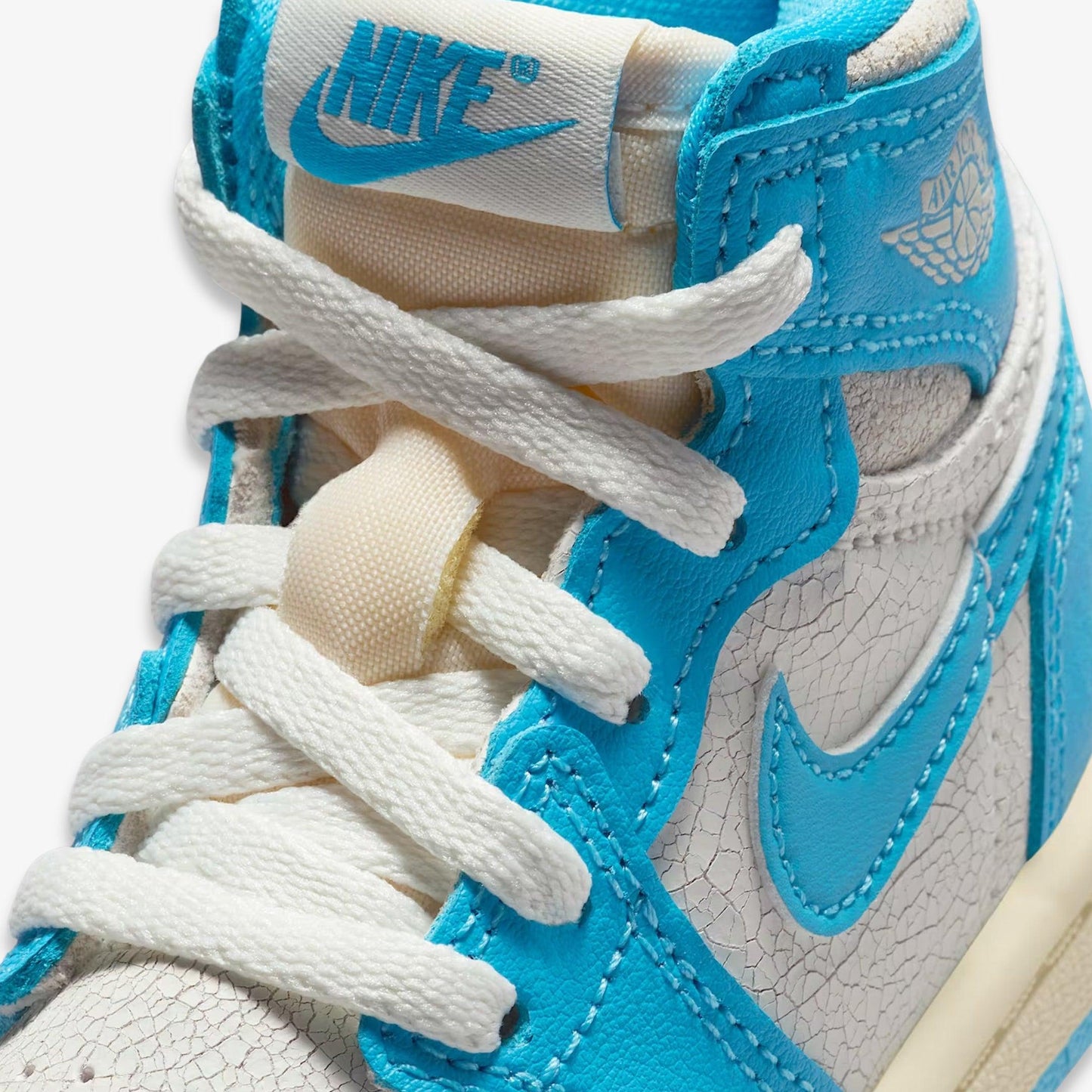Air Jordan 1 Retro High OG 'Reimagined UNC University Blue' (2025) (TD) [FD1413-402] Athletic Basketball Sports Sneakers in Dark Powder Blue / Dark Powder Blue - Sail for Unisex Baby Infant Toddler - AVBL MRKT (7)