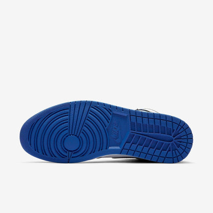 Air Jordan 1 Retro High OG 'Royal Toe' (2020) [555088-041] Athletic Basketball Sports Sneakers in Black / Black - White - Game Royal for Unisex Adult Mens - AVBL MRKT (7)