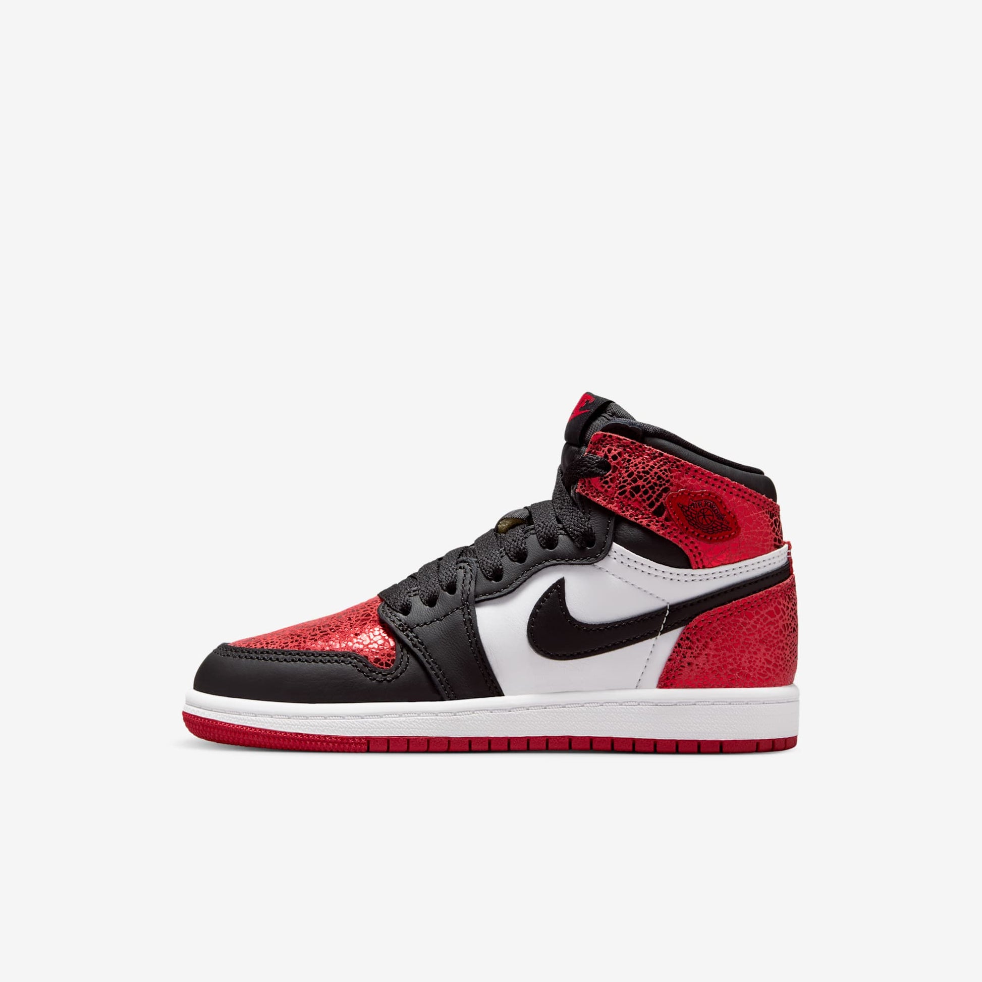 Air Jordan 1 Retro High OG 'Ruby' (2025) (PS) [FD2597-602] Athletic Basketball Sports Sneakers in Varsity Red / Black - White for Unisex Little Kids Pre-School Boys Girls - AVBL MRKT (2)