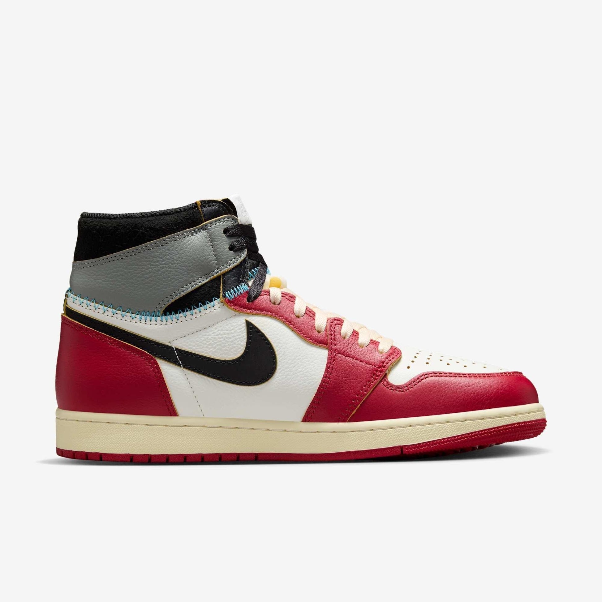 Air Jordan 1 Retro High OG SP x Union LA 'Chicago Shadow' (2025) [HV8563-600] Athletic Basketball Sports Sneakers in Varsity Red / Black - Sail for Unisex Adult Mens - AVBL MRKT (4)