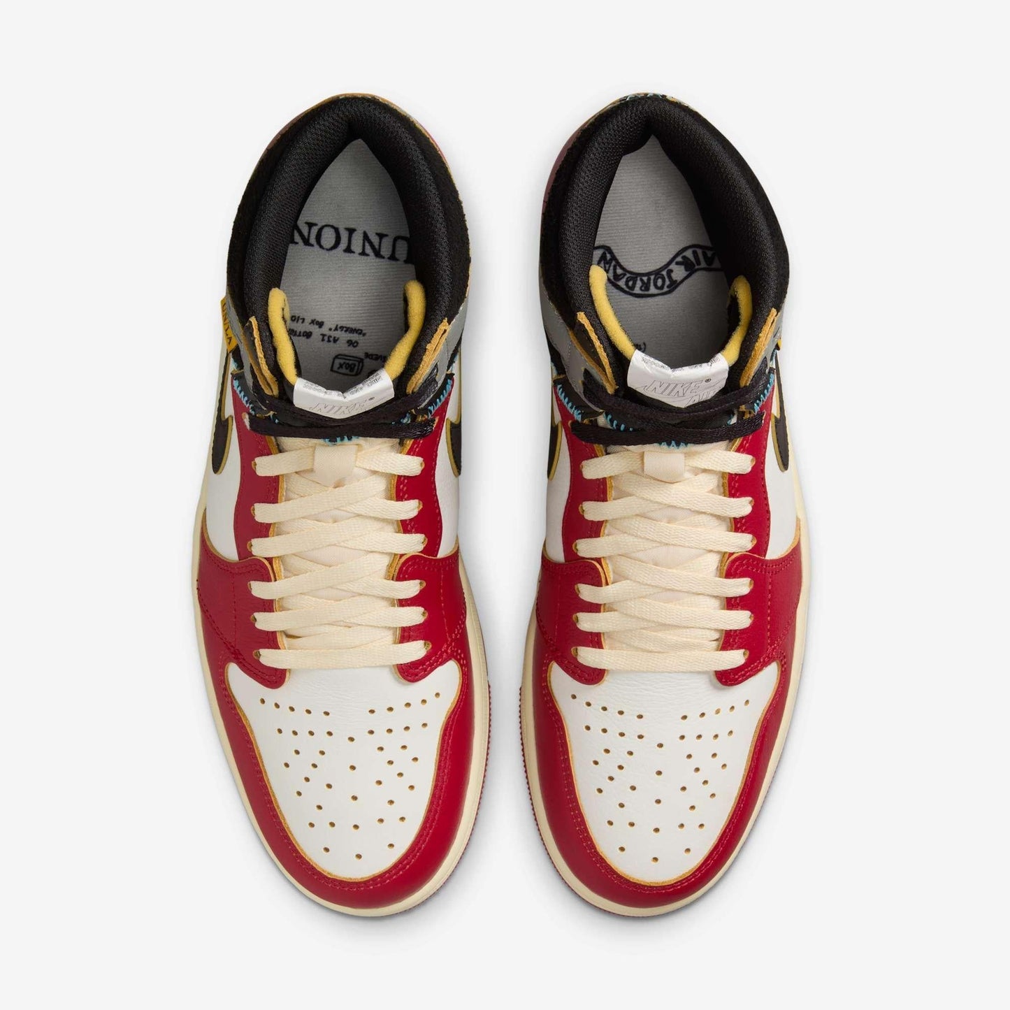 Air Jordan 1 Retro High OG SP x Union LA 'Chicago Shadow' (2025) [HV8563-600] Athletic Basketball Sports Sneakers in Varsity Red / Black - Sail for Unisex Adult Mens - AVBL MRKT (5)