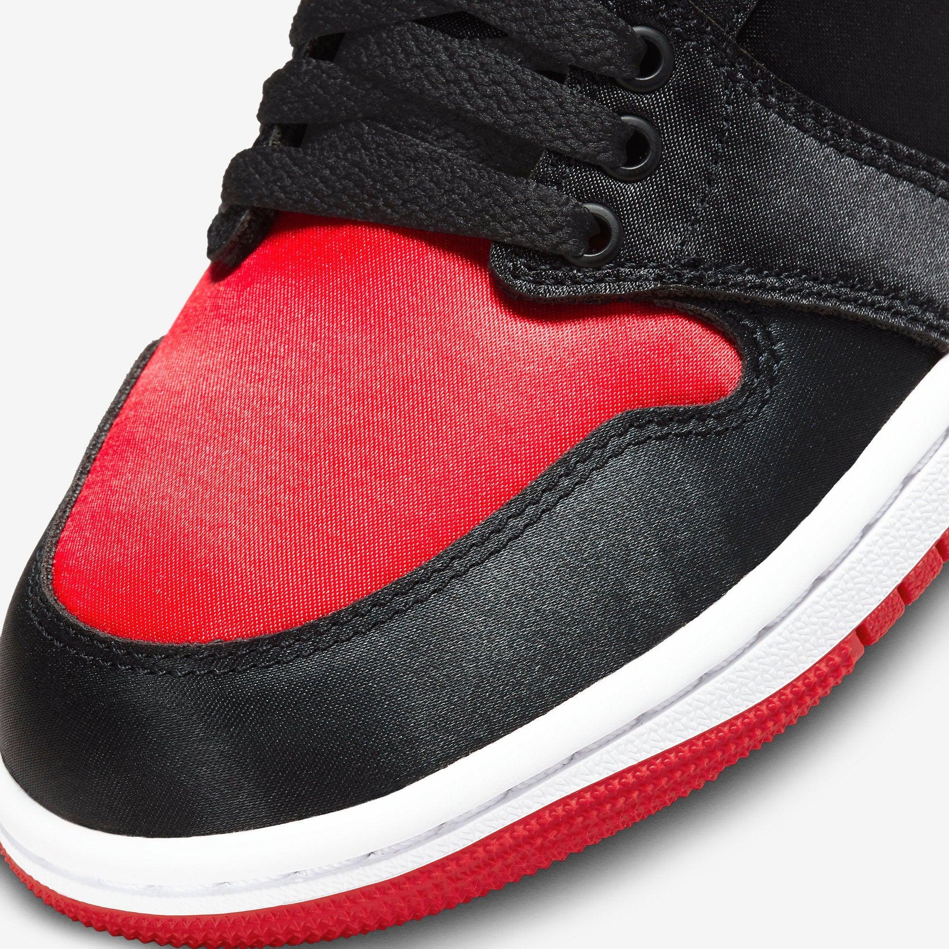 Air Jordan 1 Retro High OG 'Satin Bred' (2023) (Womens) [FD4810-061] Athletic Basketball Sports Sneakers in Black / University Red - White for Unisex Adult Female Ladies Girls WMNS - AVBL MRKT (7)