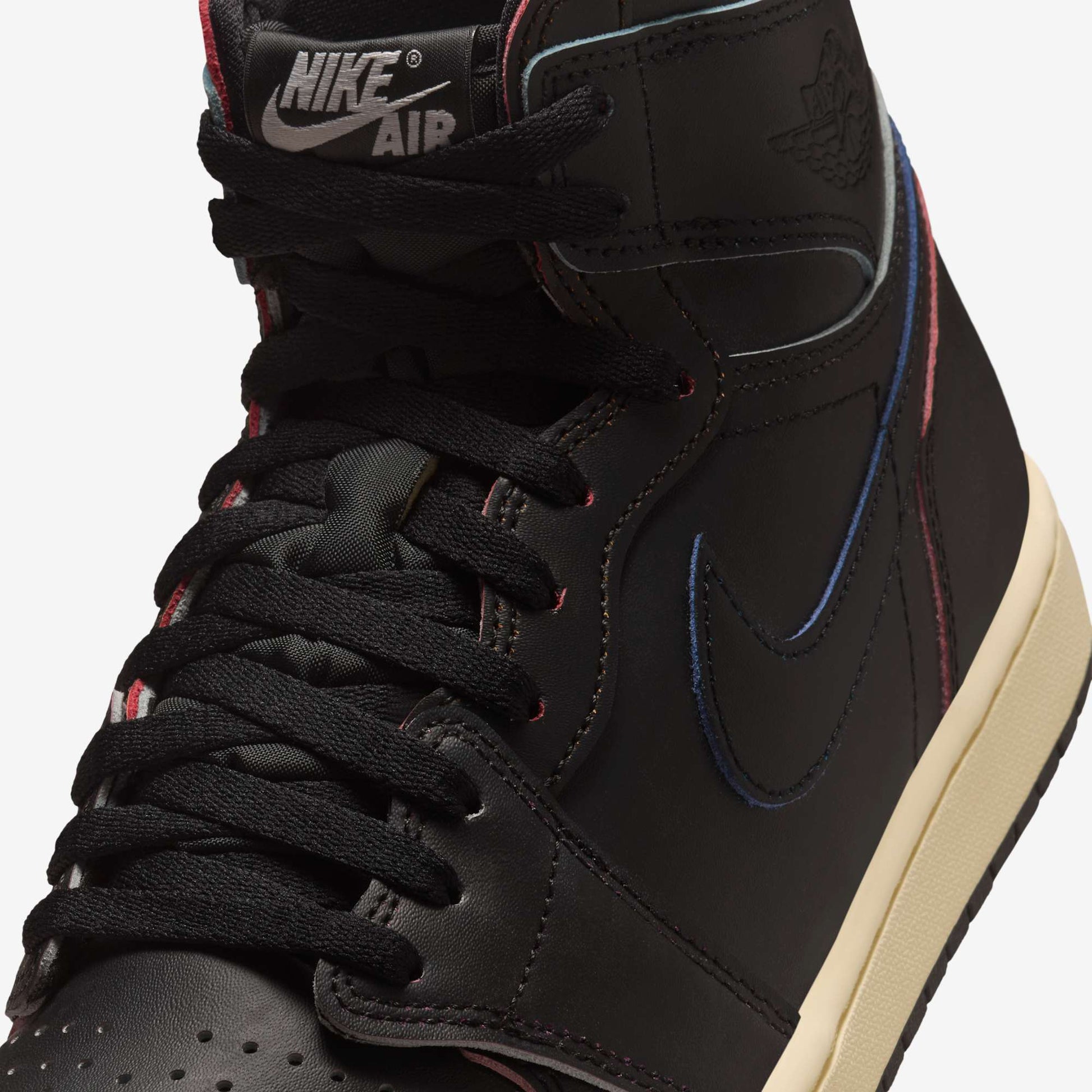 Air Jordan 1 Retro High OG 'Self-Expression' (2025) [DZ5485-002] Athletic Basketball Sports Sneakers in Black / Black - Muslin for Unisex Adult Mens - AVBL MRKT (8)