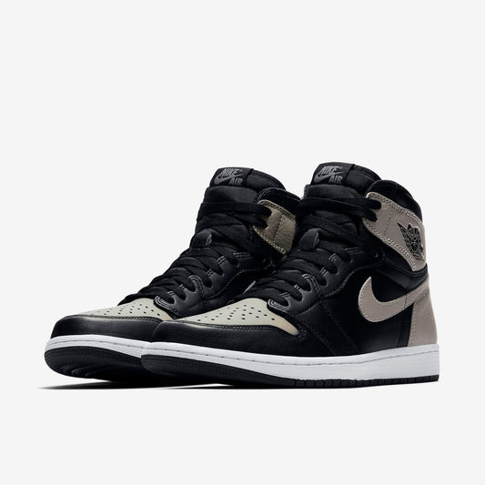 Air Jordan 1 Retro High OG 'Shadow' (2018) [555088-013] Athletic Basketball Sports Sneakers in Black / Medium Grey - White for Unisex Adult Mens - AVBL MRKT (1)