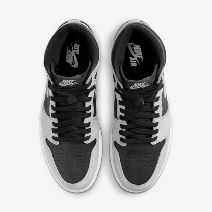 Air Jordan 1 Retro High OG 'Shadow 2.0' (2021) [555088-035] Athletic Basketball Sports Sneakers in Black / Light Smoke Grey - White for Unisex Adult Mens - AVBL MRKT (5)