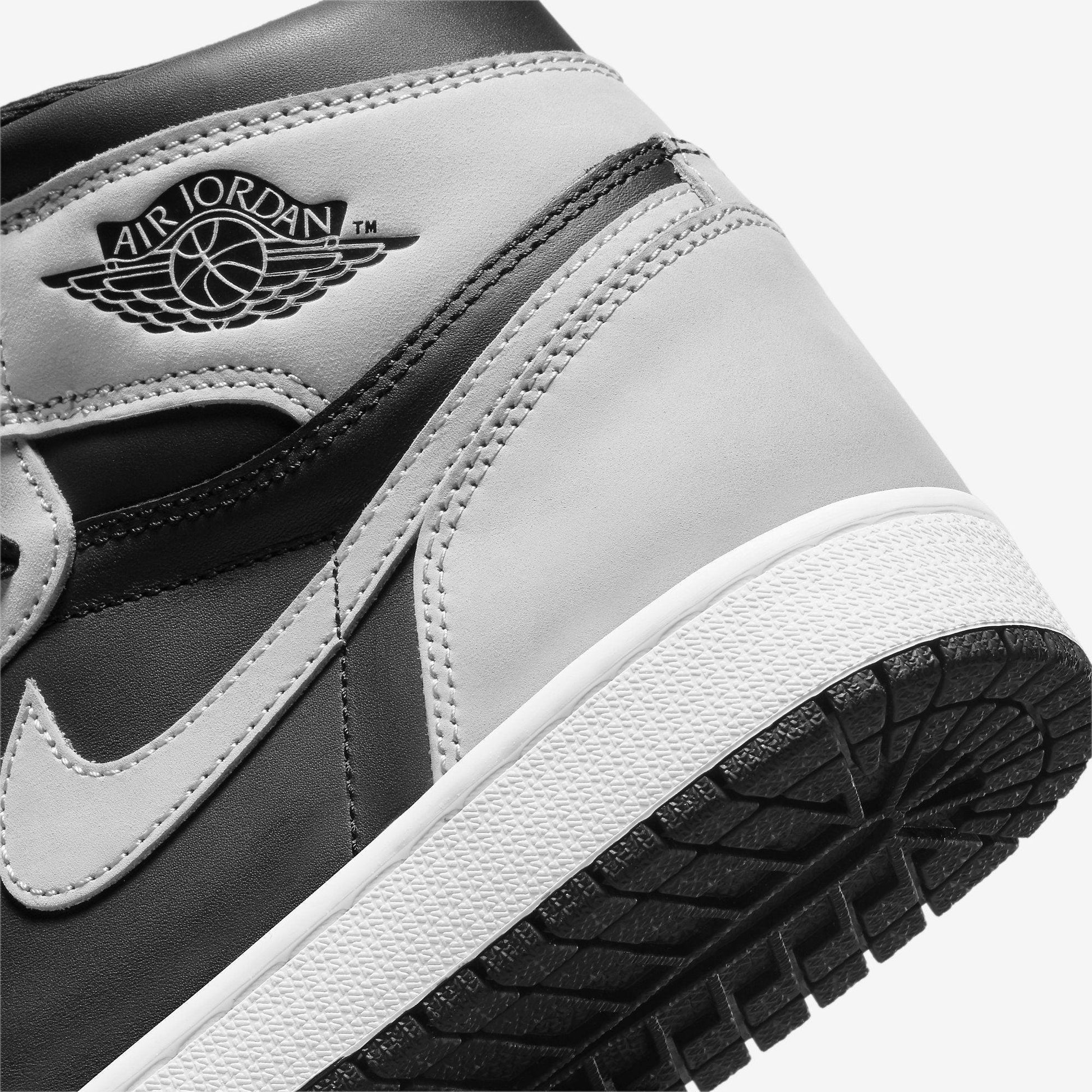 Air Jordan 1 Retro High OG 'Shadow 2.0' (2021) [555088-035] Athletic Basketball Sports Sneakers in Black / Light Smoke Grey - White for Unisex Adult Mens - AVBL MRKT (8)