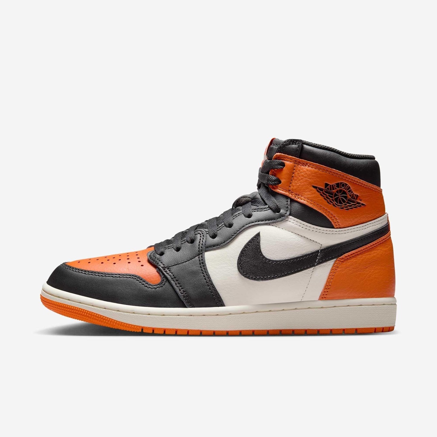 Air Jordan 1 Retro High OG 'Shattered Backboard SBB 1.0' (2025) [DZ5485-008] Athletic Basketball Sports Sneakers in Black / Black - Sail - Starfish for Unisex Adult Mens - AVBL MRKT (2)