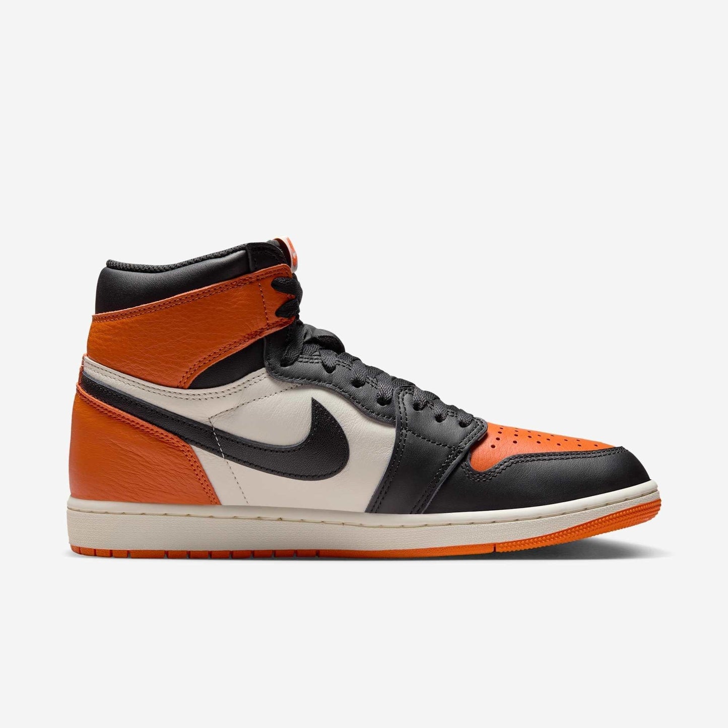 Air Jordan 1 Retro High OG 'Shattered Backboard SBB 1.0' (2025) [DZ5485-008] Athletic Basketball Sports Sneakers in Black / Black - Sail - Starfish for Unisex Adult Mens - AVBL MRKT (4)