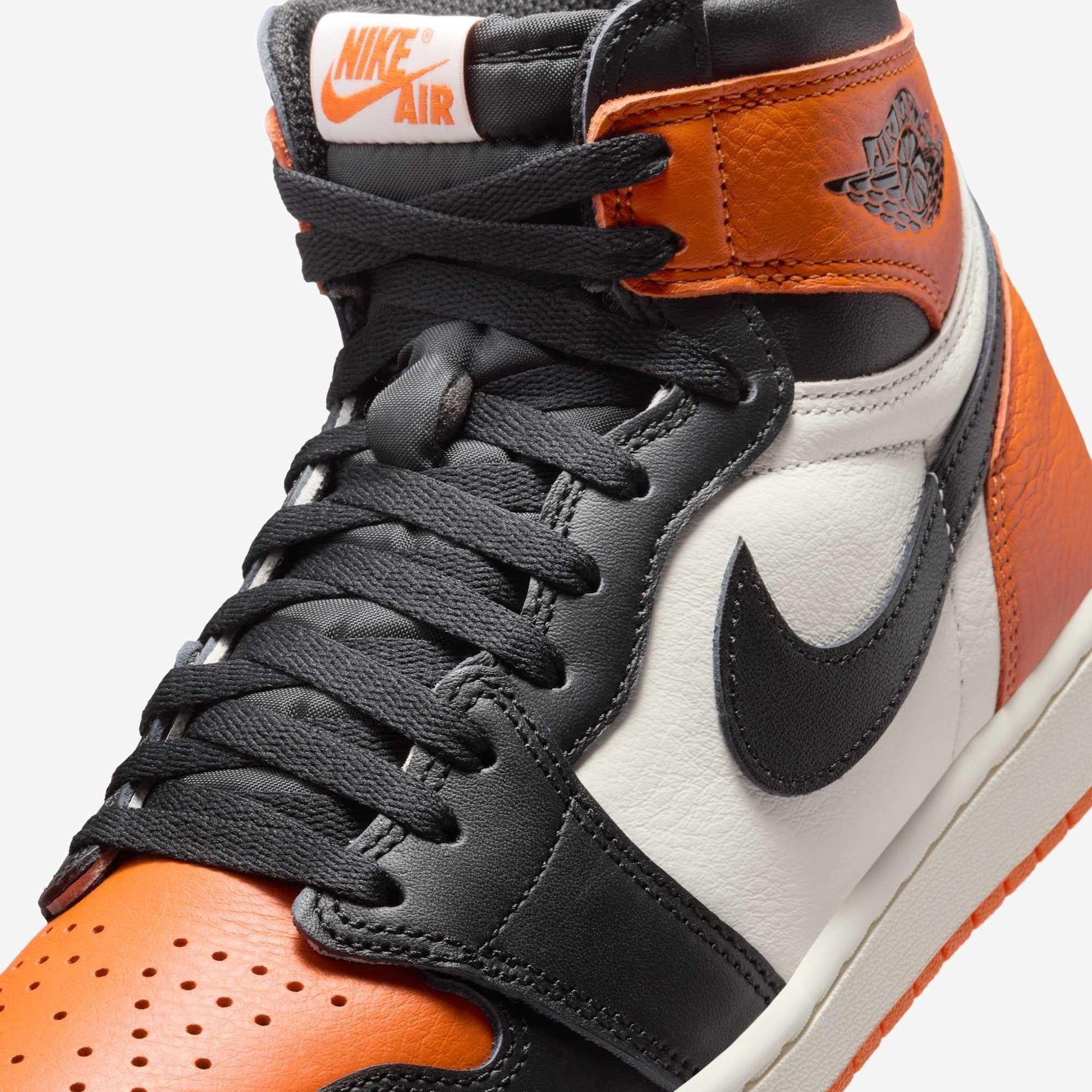 Air Jordan 1 Retro High OG 'Shattered Backboard SBB 1.0' (2025) [DZ5485-008] Athletic Basketball Sports Sneakers in Black / Black - Sail - Starfish for Unisex Adult Mens - AVBL MRKT (7)