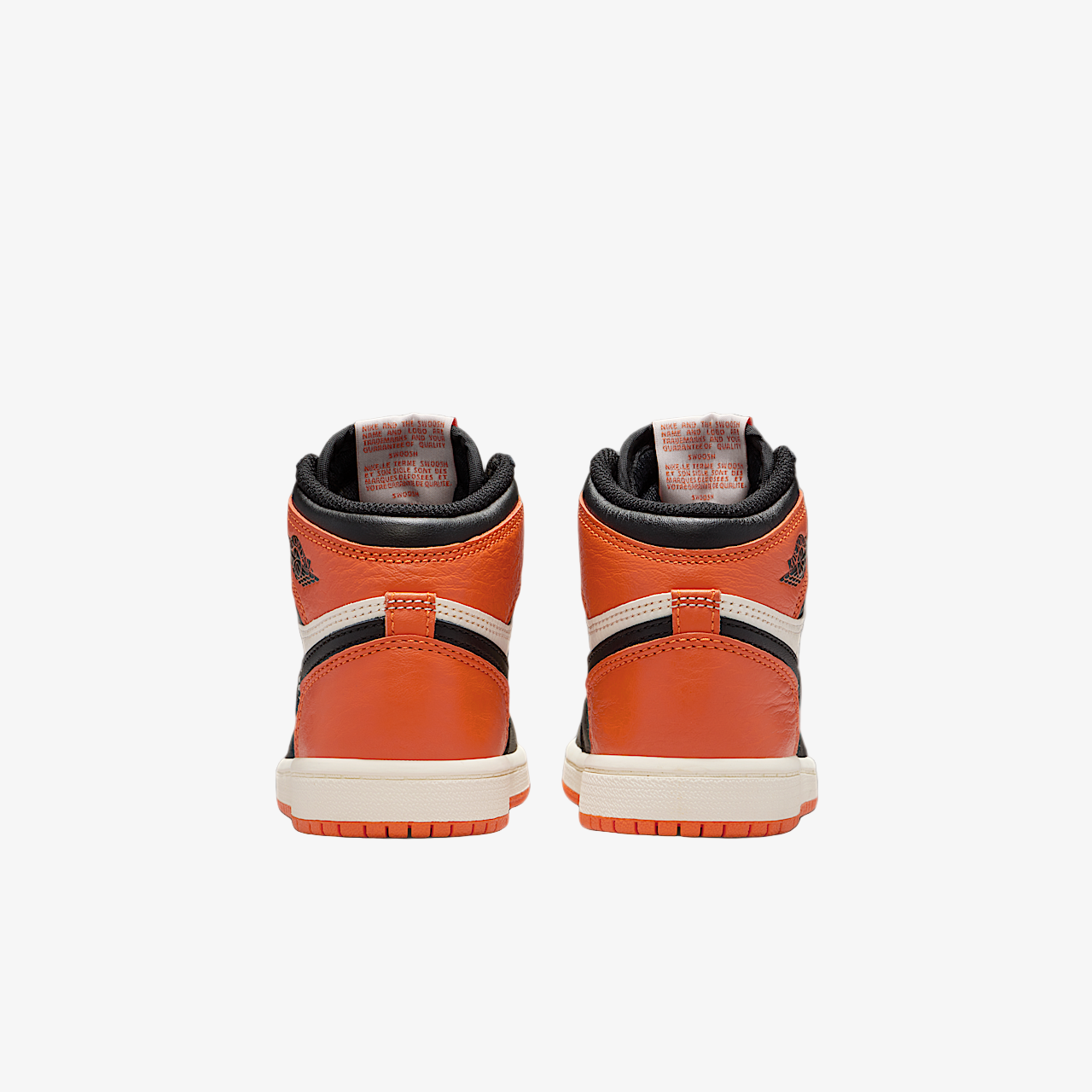 Air Jordan 1 Retro High OG 'Shattered Backboard SBB 1.0' (2025) (PS) [FD1412-008] Athletic Basketball Sports Sneakers in Black / Black - Sail - Starfish for Unisex Little Kids Pre-School Boys Girls - AVBL MRKT (6)