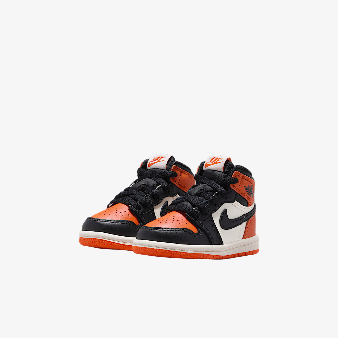 Air Jordan 1 Retro High OG 'Shattered Backboard SBB 1.0' (2025) (TD) [FD1413-008] Athletic Basketball Sports Sneakers in Black / Black - Sail - Starfish for Unisex Baby Infant Toddler - AVBL MRKT (1)