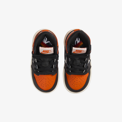 Air Jordan 1 Retro High OG 'Shattered Backboard SBB 1.0' (2025) (TD) [FD1413-008] Athletic Basketball Sports Sneakers in Black / Black - Sail - Starfish for Unisex Baby Infant Toddler - AVBL MRKT (4)