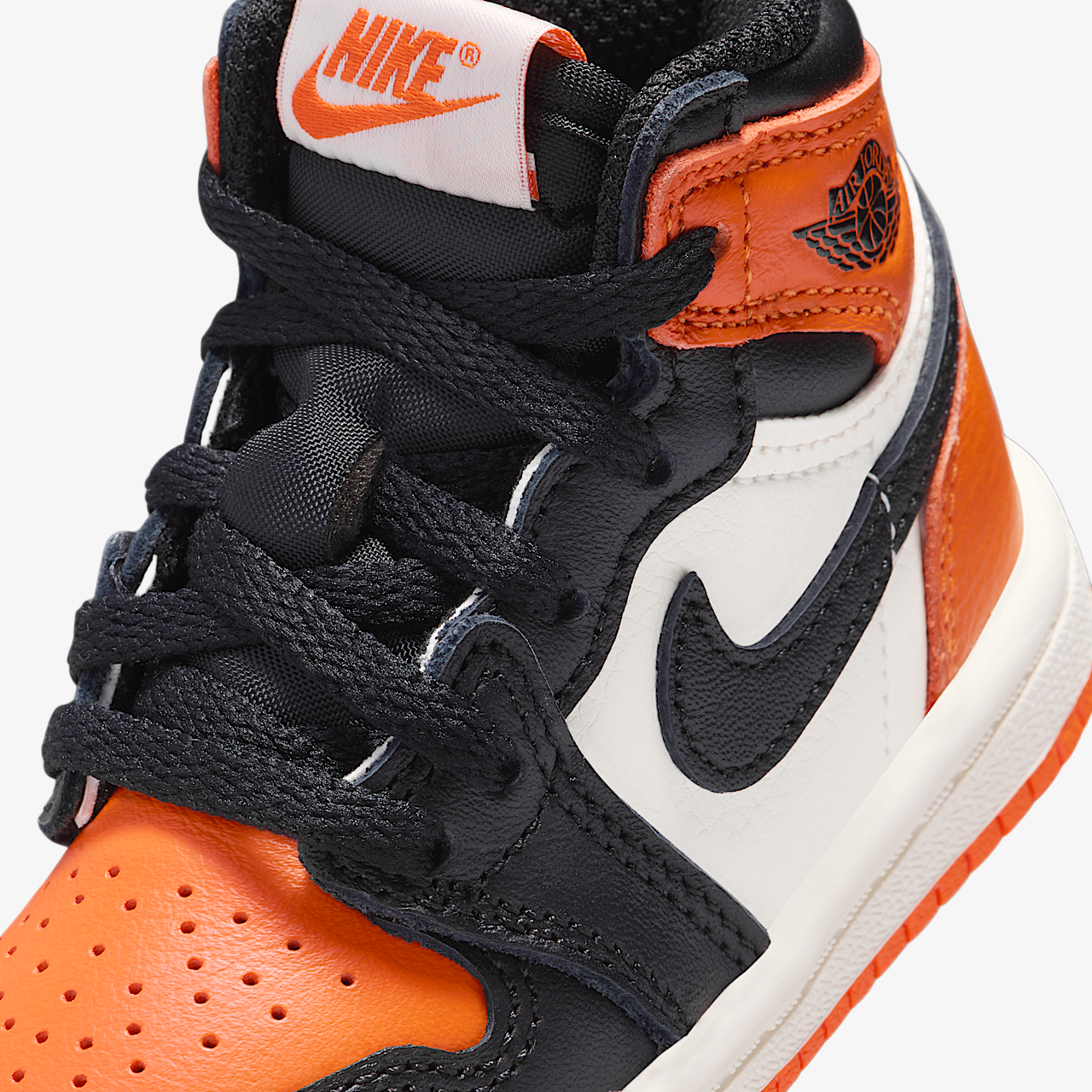 Air Jordan 1 Retro High OG 'Shattered Backboard SBB 1.0' (2025) (TD) [FD1413-008] Athletic Basketball Sports Sneakers in Black / Black - Sail - Starfish for Unisex Baby Infant Toddler - AVBL MRKT (6)