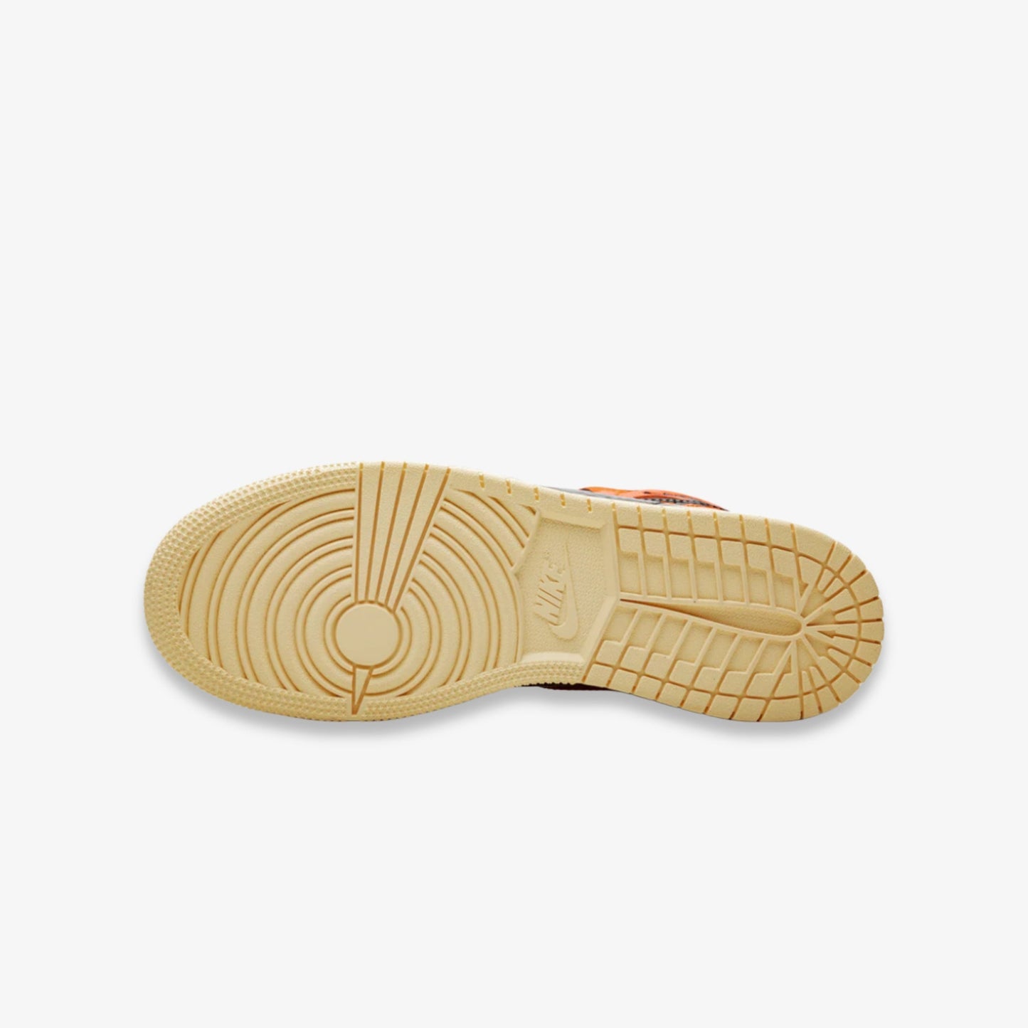 Air Jordan 1 Retro High OG 'Shattered Backboard SBB 3.0' (2019) (GS) [575441-028] Athletic Basketball Sports Sneakers in Black / Starfish - Pale Vanilla for Unisex Youth Kids Junior Boys Girls - AVBL MRKT (5)