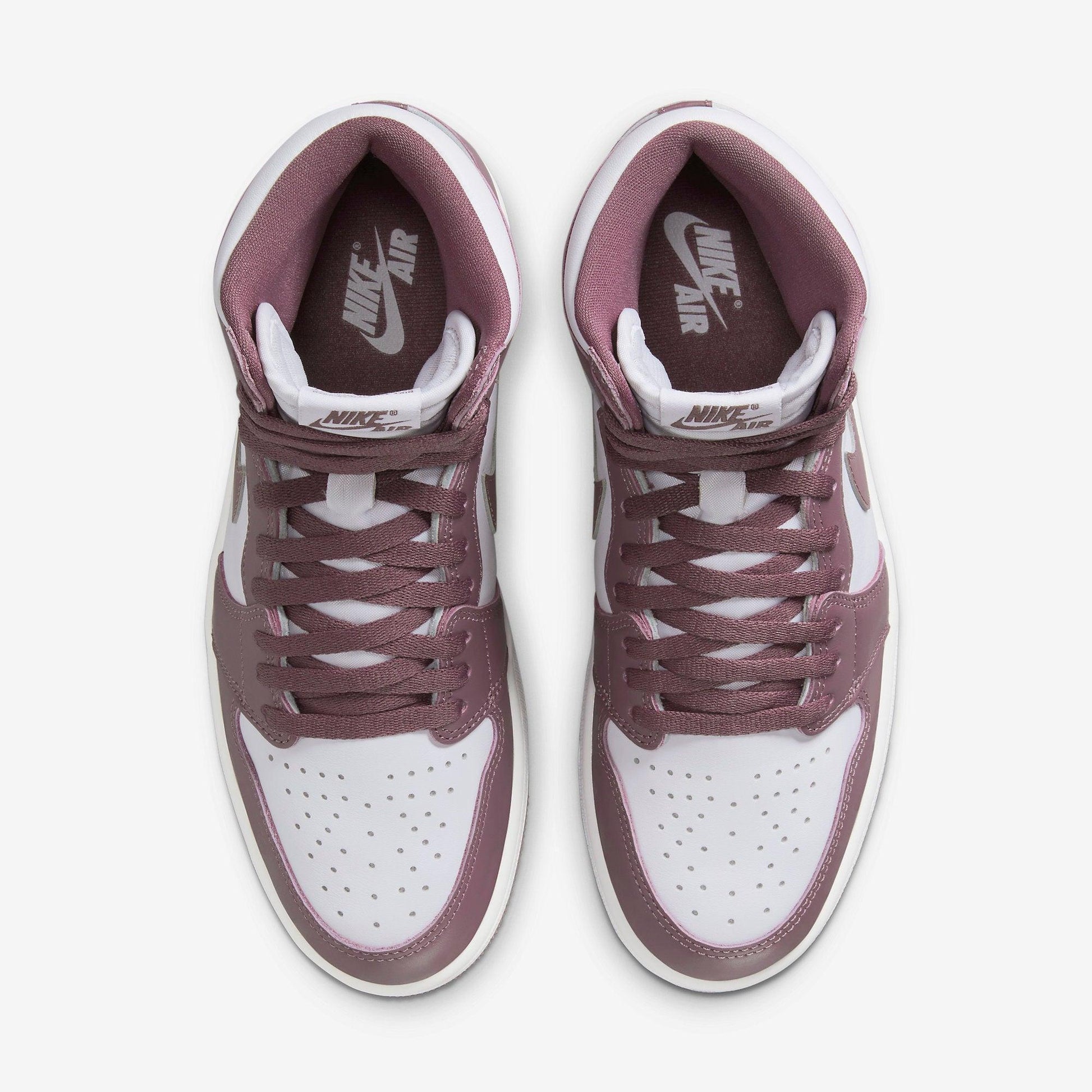 Air Jordan 1 Retro High OG 'Sky J Mauve' (2023) [DZ5485-105] Athletic Basketball Sports Sneakers in White / Sky J Mauve - White for Unisex Adult Mens - AVBL MRKT (5)