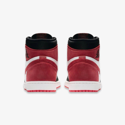 Air Jordan 1 Retro High OG 'Track Red' (2018) [555088-112] Athletic Basketball Sports Sneakers in Summit White / Track Red - Black for Unisex Adult Mens - AVBL MRKT (6)