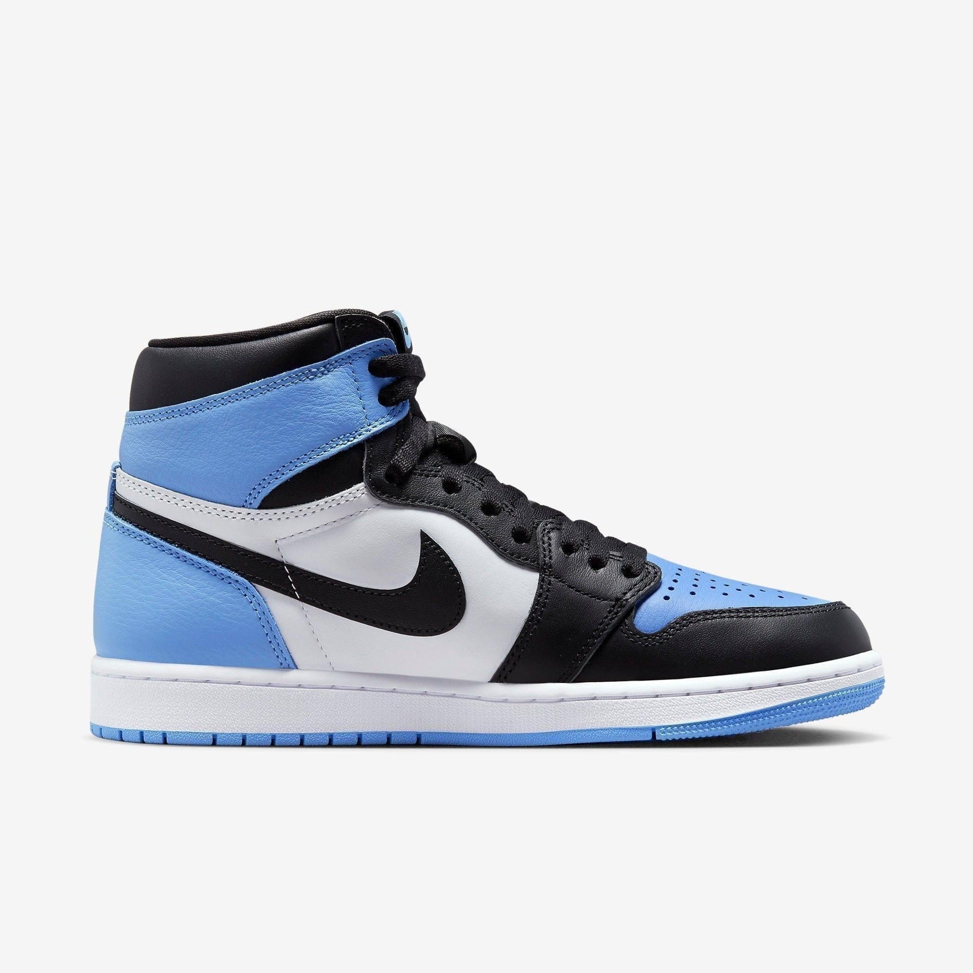 Air Jordan 1 Retro High OG 'UNC / University Blue Toe' (2023) [DZ5485-400] Athletic Basketball Sports Sneakers in University Blue / Black - White for Unisex Adult Mens - AVBL MRKT (4)