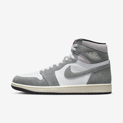 Air Jordan 1 Retro High OG 'Washed Black' (2023) [DZ5485-051] Athletic Basketball Sports Sneakers in Black / Fire Red - White for Unisex Adult Mens - AVBL MRKT (2)