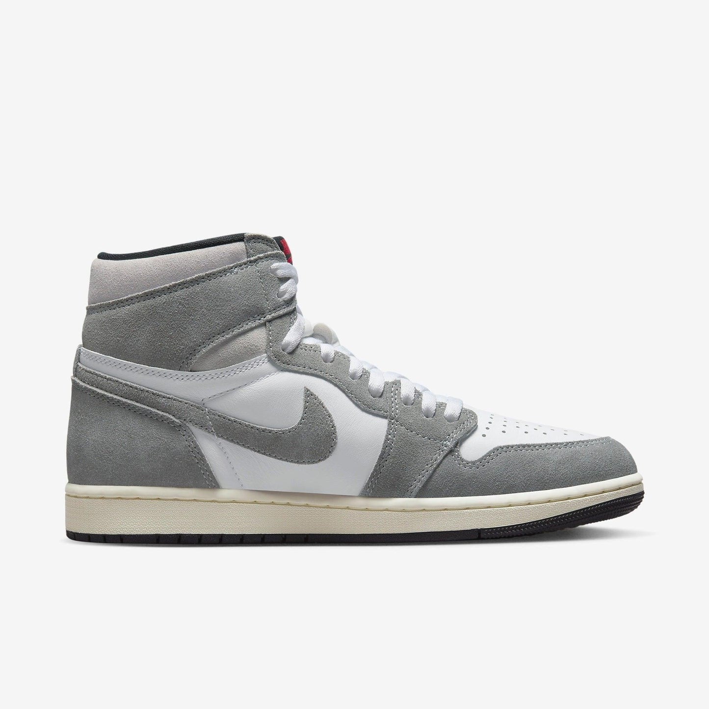 Air Jordan 1 Retro High OG 'Washed Black' (2023) [DZ5485-051] Athletic Basketball Sports Sneakers in Black / Fire Red - White for Unisex Adult Mens - AVBL MRKT (4)